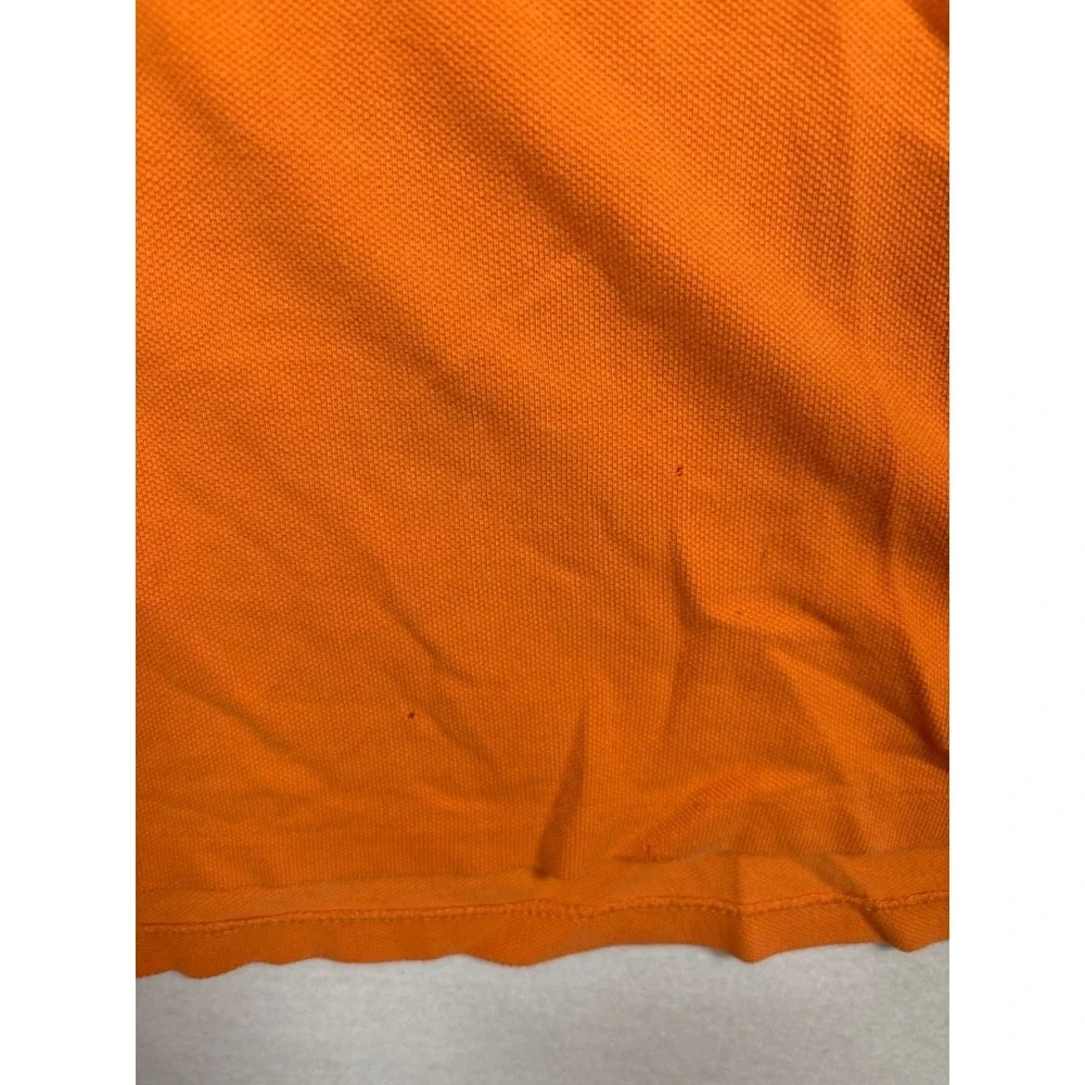 Ralph Lauren Kids Polo Shirt Orange Size 7 Cotton Short Sleeve